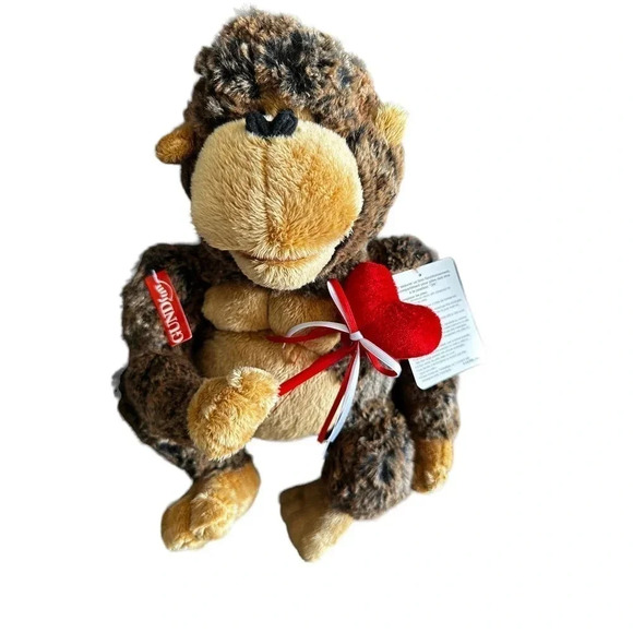 Gund‎ Fun Garstang Loving Gorilla Plush - Picture 1 of 6